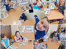 Dzieci podczas zabaw tematycznych 